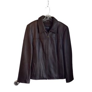 Wilson’s Leather Pelle Studio Women’s Brown Leather Jacket.  Size XL.